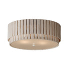 Maxim Lighting 14459WWTEC Satori Flush Mount in Ecru