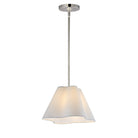 Maxim Lighting 18101WTPN Saxon Pendant in Polished Nickel