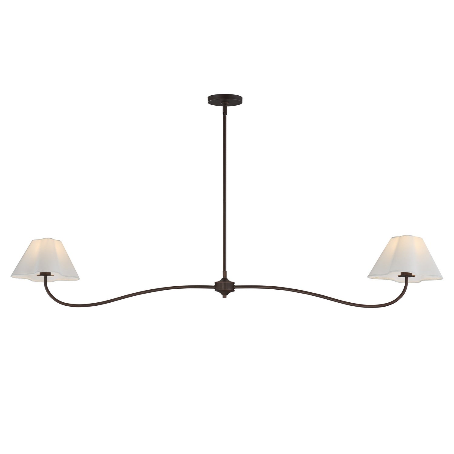Maxim Lighting 18102WTOI Saxon Pendant in Oil Rubbed Bronze
