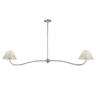 Maxim Lighting 18102WTPN Saxon Pendant in Polished Nickel