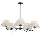 Maxim Lighting 18105WTOI Saxon Chandelier in Oil Rubbed Bronze