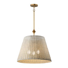 Éclairage Maxim 21488WWTNAB Baja Suspension en naturel Laiton vieilli