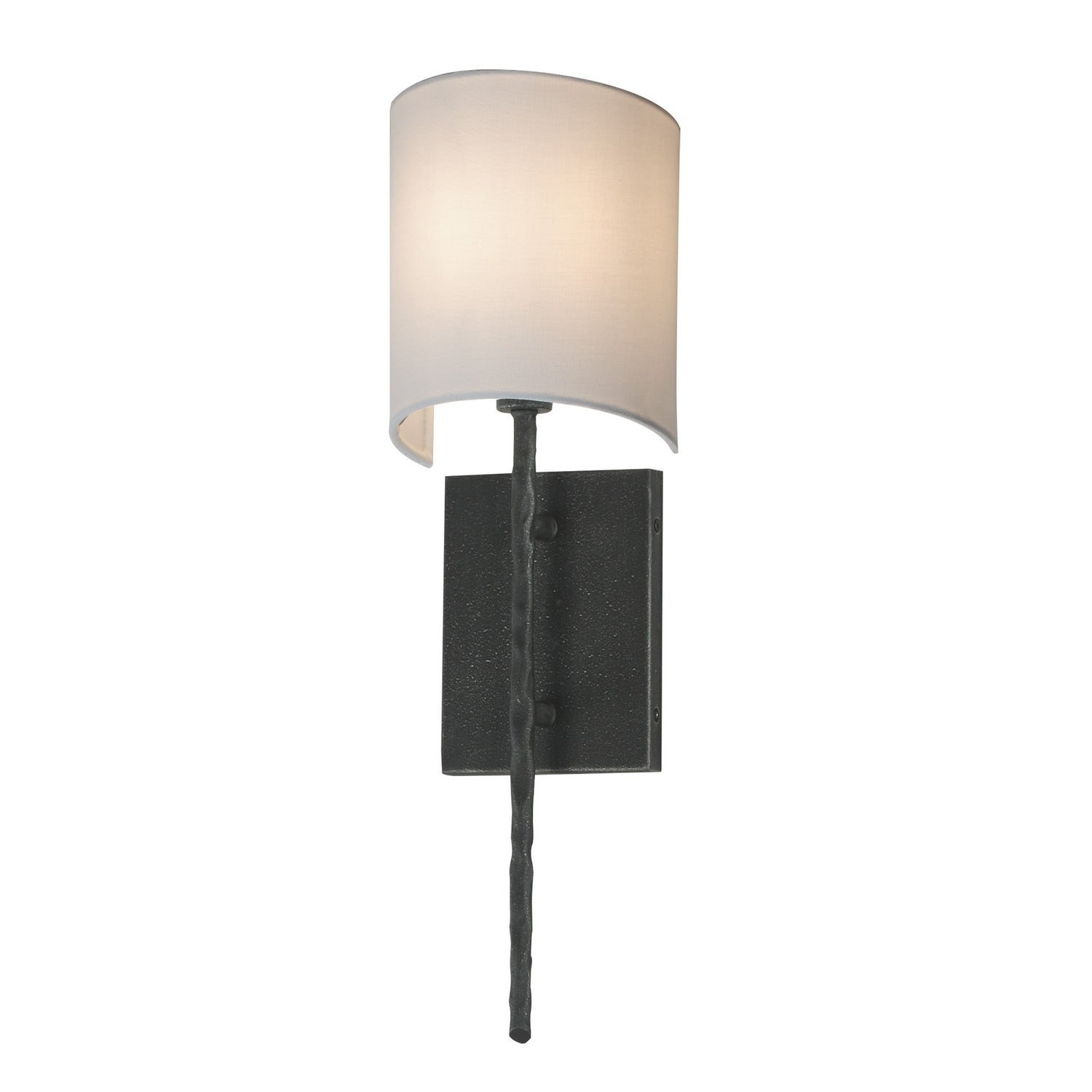Maxim Lighting 21840WTBS Martel Wall Sconce in Blacksmith