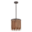 Maxim Lighting 22511WNGM Marimba Suspension en noyer