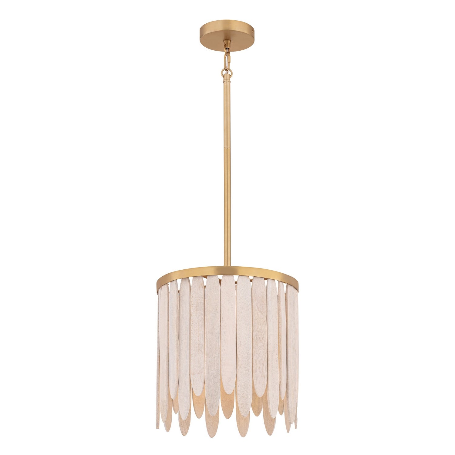 Maxim Lighting 22511WWTNAB Marimba Suspension en blanc vieilli