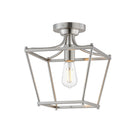 Maxim Lighting 25311SN Clifton Pendant / Semi Flush in Satin Nickel