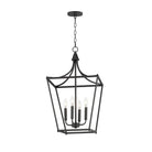 Éclairage Maxim 25314BK Clifton Suspension en noir