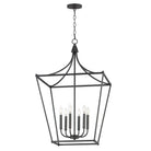 Éclairage Maxim 25316BK Clifton Suspension en noir