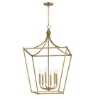 Éclairage Maxim 25316NAB Clifton Suspension en naturel Laiton vieilli