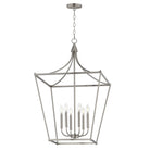 Éclairage Maxim 25316SN Clifton Suspension en nickel satiné