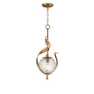 Maxim Lighting 28712CRGL Firenze Pendant in Gold Leaf