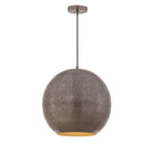 Éclairage Maxim 29132PE Aurélia Suspension en étain