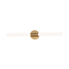 Maxim Lighting 52513WTNAB Tubi Bath Bar in Natural Aged Brass