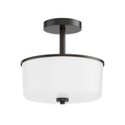Éclairage Maxim 5692WTBK Fuller Semi-encastré/Suspension Décapotable noire