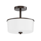 Éclairage Maxim 5692WTOI Fuller Semi-encastré/Suspension Cabriolet en bronze huilé