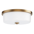 Éclairage Maxim 5693WTNAB Fuller Plafonnier en naturel Laiton vieilli