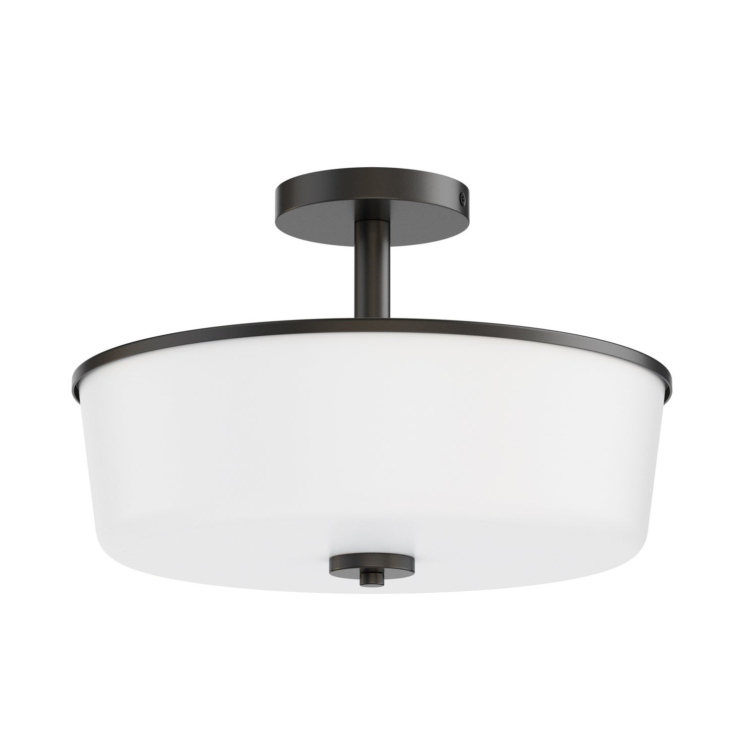 Éclairage Maxim 5695WTBK Fuller Semi-encastré/Suspension Décapotable noire