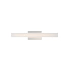 Meuble-lavabo Maxim Lighting 59102CLFTSN Vogue en nickel satiné
