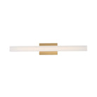 Éclairage Maxim 59103CLFTNAB Vogue Coiffeuse en Naturel Laiton vieilli
