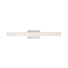 Meuble-lavabo Maxim Lighting 59103CLFTSN Vogue en nickel satiné