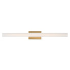 Éclairage Maxim 59104CLFTNAB Vogue Coiffeuse en Naturel Laiton vieilli