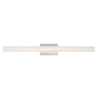 Meuble-lavabo Maxim Lighting 59104CLFTSN Vogue en nickel satiné