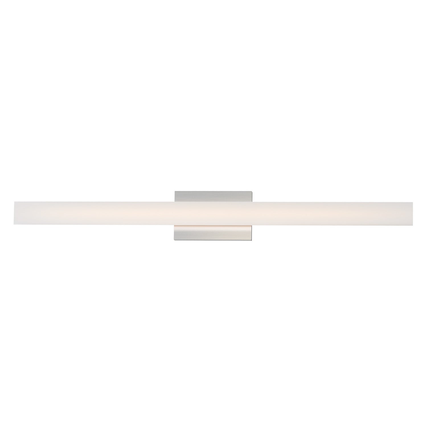 Meuble-lavabo Maxim Lighting 59104CLFTSN Vogue en nickel satiné