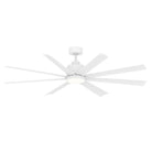 Maxim Lighting 88767WTMW Condor Ceiling Fan in White
