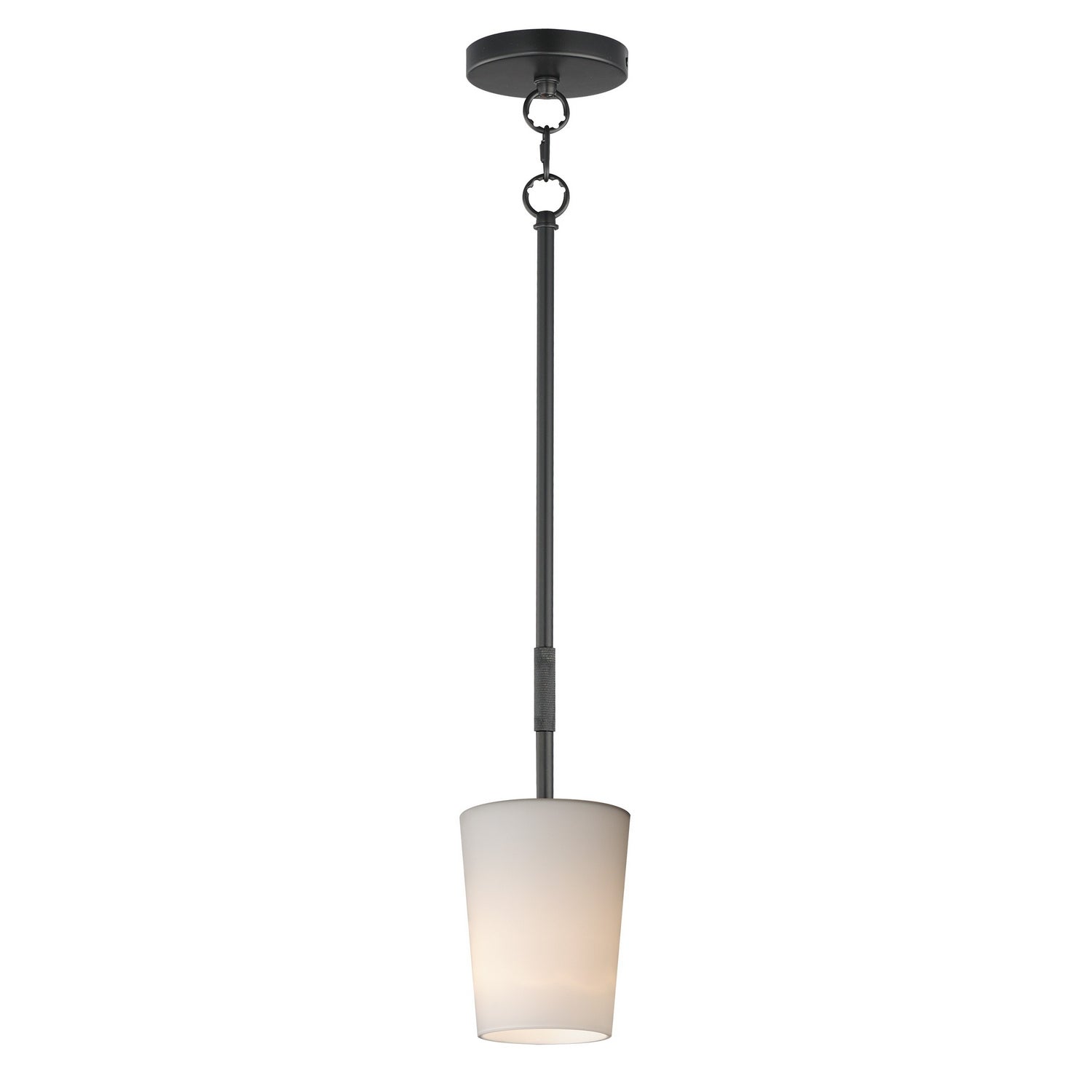 Éclairage Maxim 92691WTBK Durham Suspension en noir