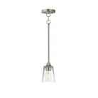 Maxim Lighting 92880CLSN Hudson Mini Suspension en nickel satiné