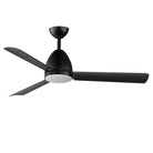 Éclairage Maxim 88723BK Plafond Seaborne Ventilateur  en noir