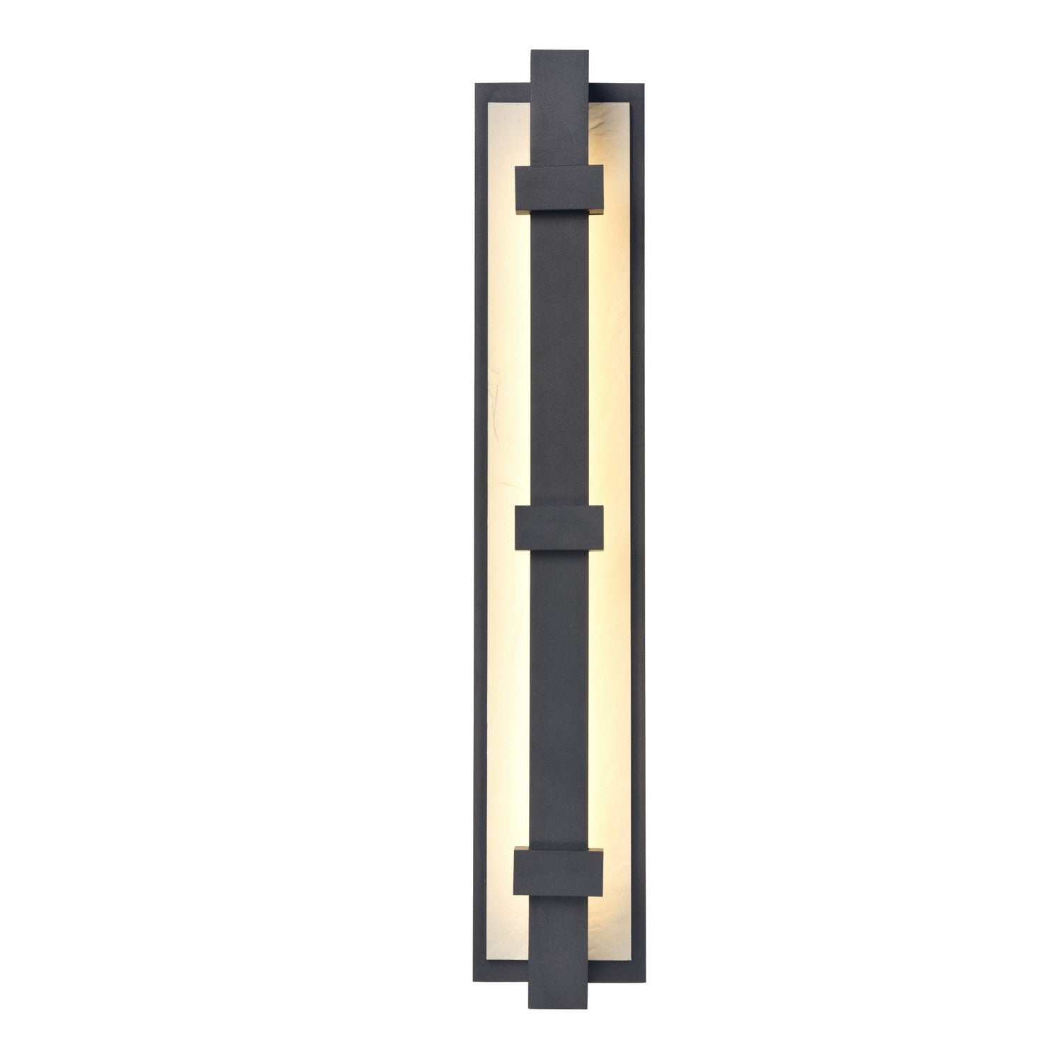Arabela Lighting - 65001 - LED Outdoor Wall Sconce - Crossroads - Charcoal Black