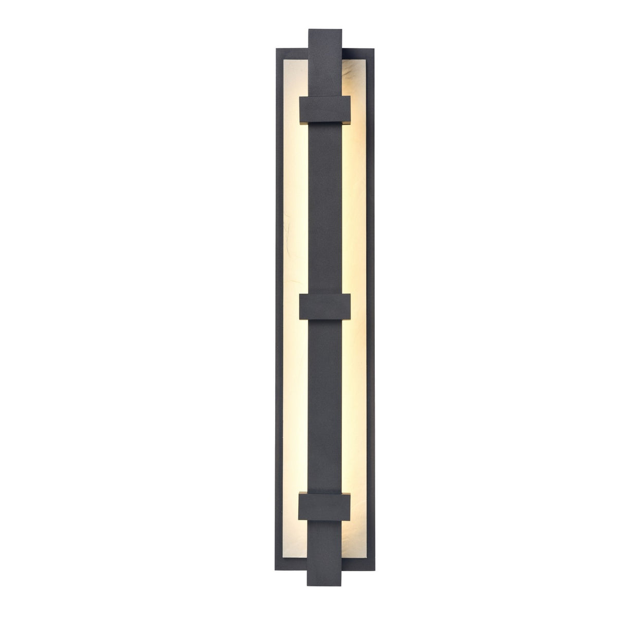 Arabela Lighting - 65001 - LED Outdoor Wall Sconce - Crossroads - Charcoal Black