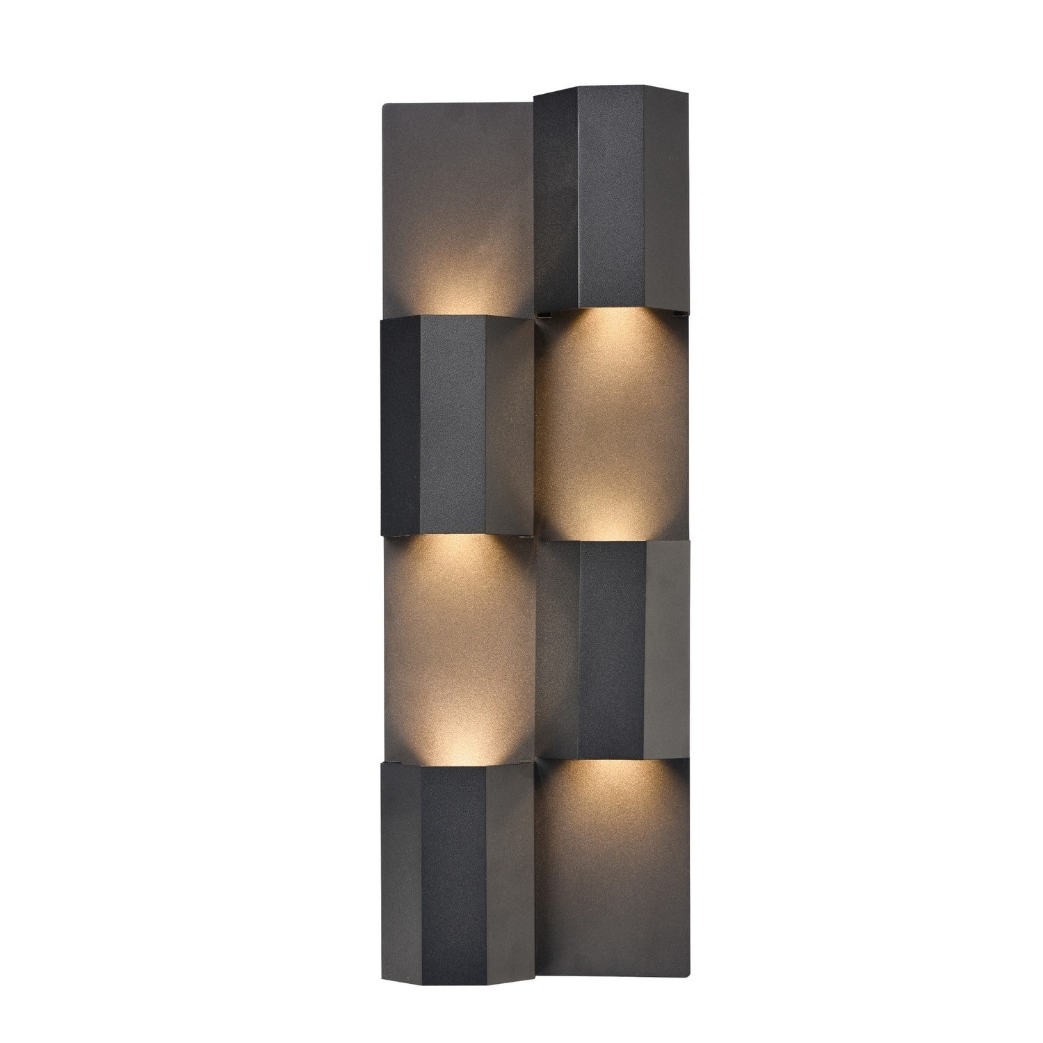 Arabela Lighting - 65060 - LED Outdoor Wall Sconce - Skyline - Charcoal Black