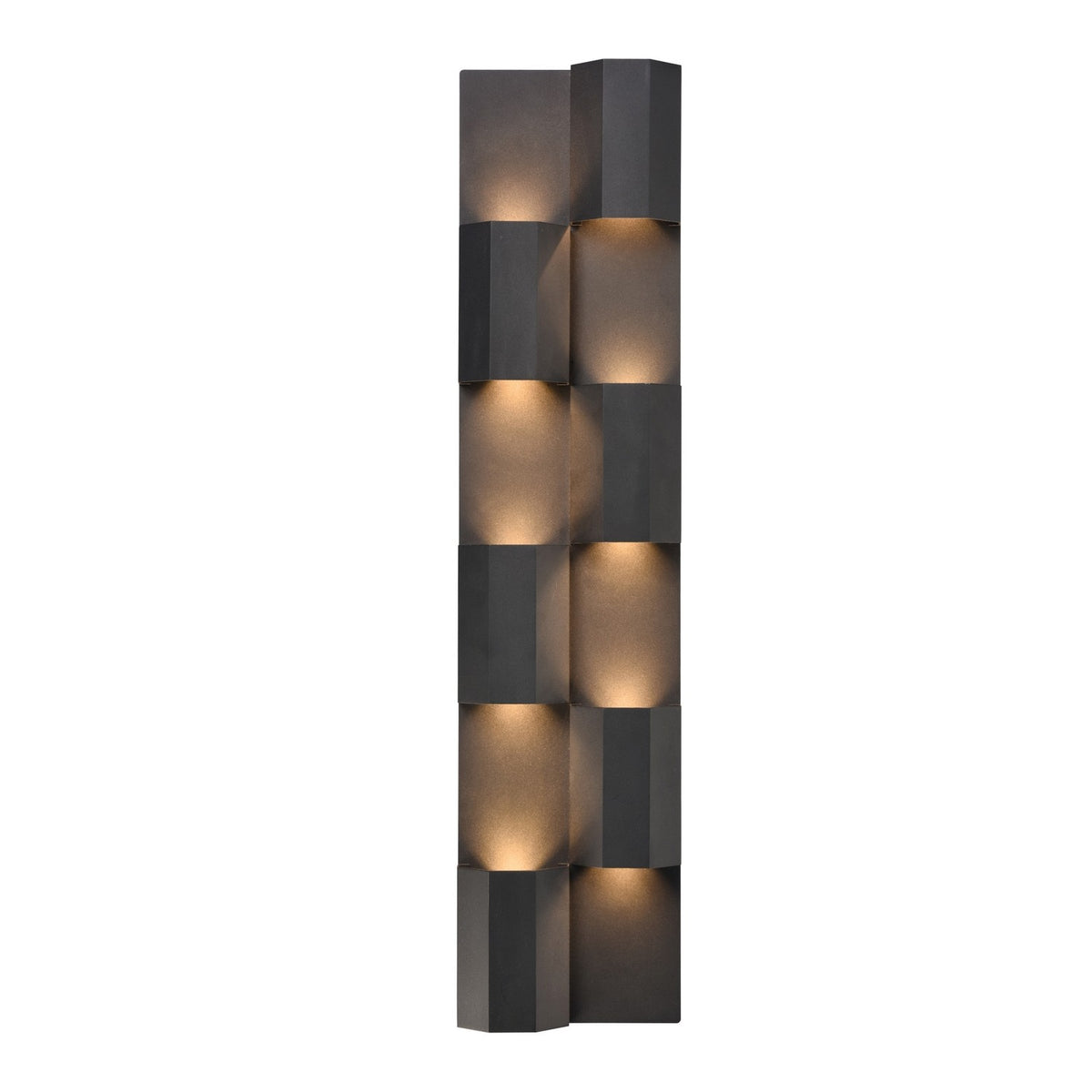 Arabela Lighting - 65061 - LED Outdoor Wall Sconce - Skyline - Charcoal Black