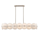 Arabela Lighting - 85124-8 - Luminaire linéaire à huit lampes Suspendu - Tallulah - Or laqué