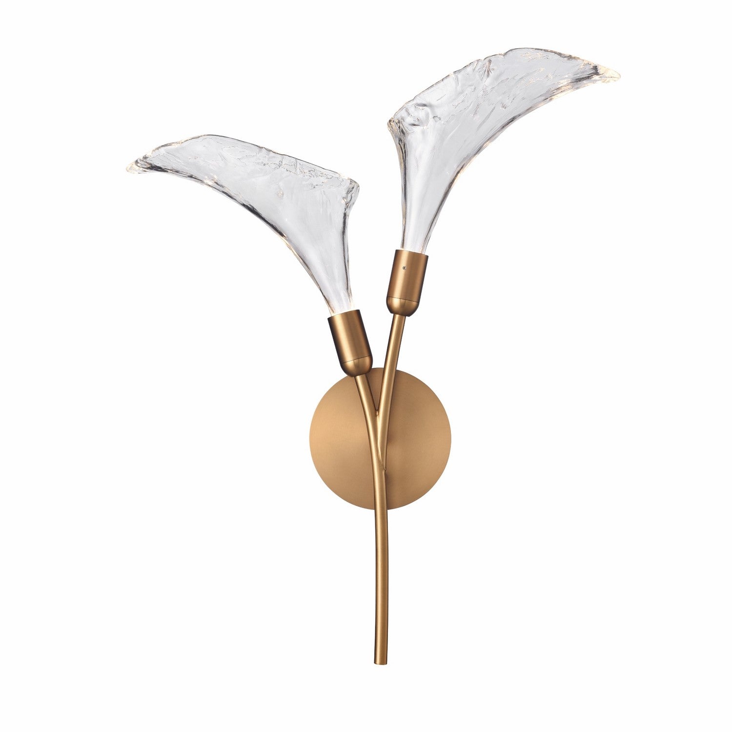Arabela Lighting - 85195-2 - LED Wall Sconce - Calla - Satin Brass