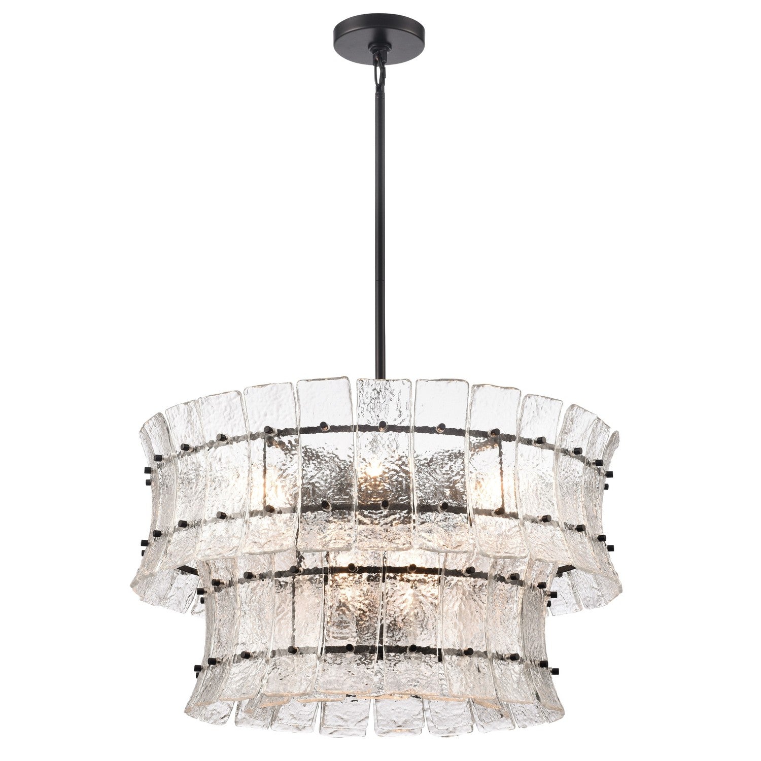Arabela Lighting - 85251-9 - Neuf lumières Suspension - Sophie - Noir mat