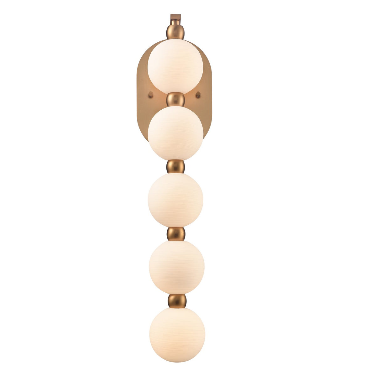 Arabela Lighting - 85289-5 - LED Wall Sconce - Mod - Satin Brass