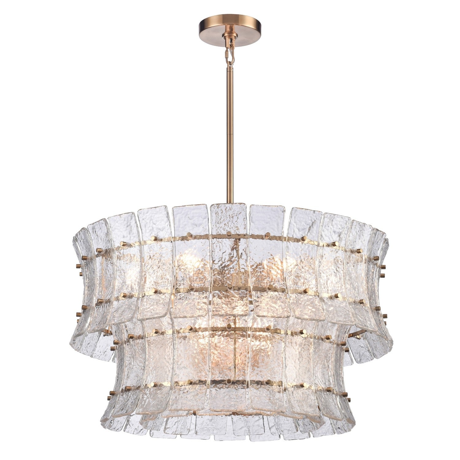 Arabela Lighting - 85351-9 - Neuf lumières Suspension - Sophie - Or laqué