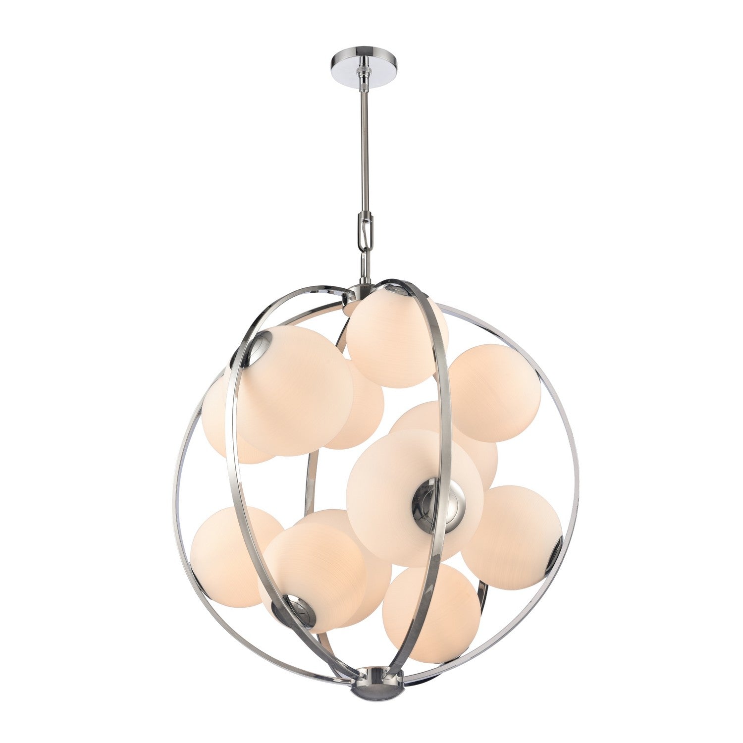 Arabela Lighting - 85370-12 - Guirlande lumineuse à 12 lampes Suspension - Concentro - Chrome poli