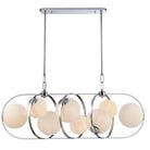 Arabela Lighting - 85373-8 - Luminaire linéaire à huit lampes Suspendu - Concentro - Chrome poli