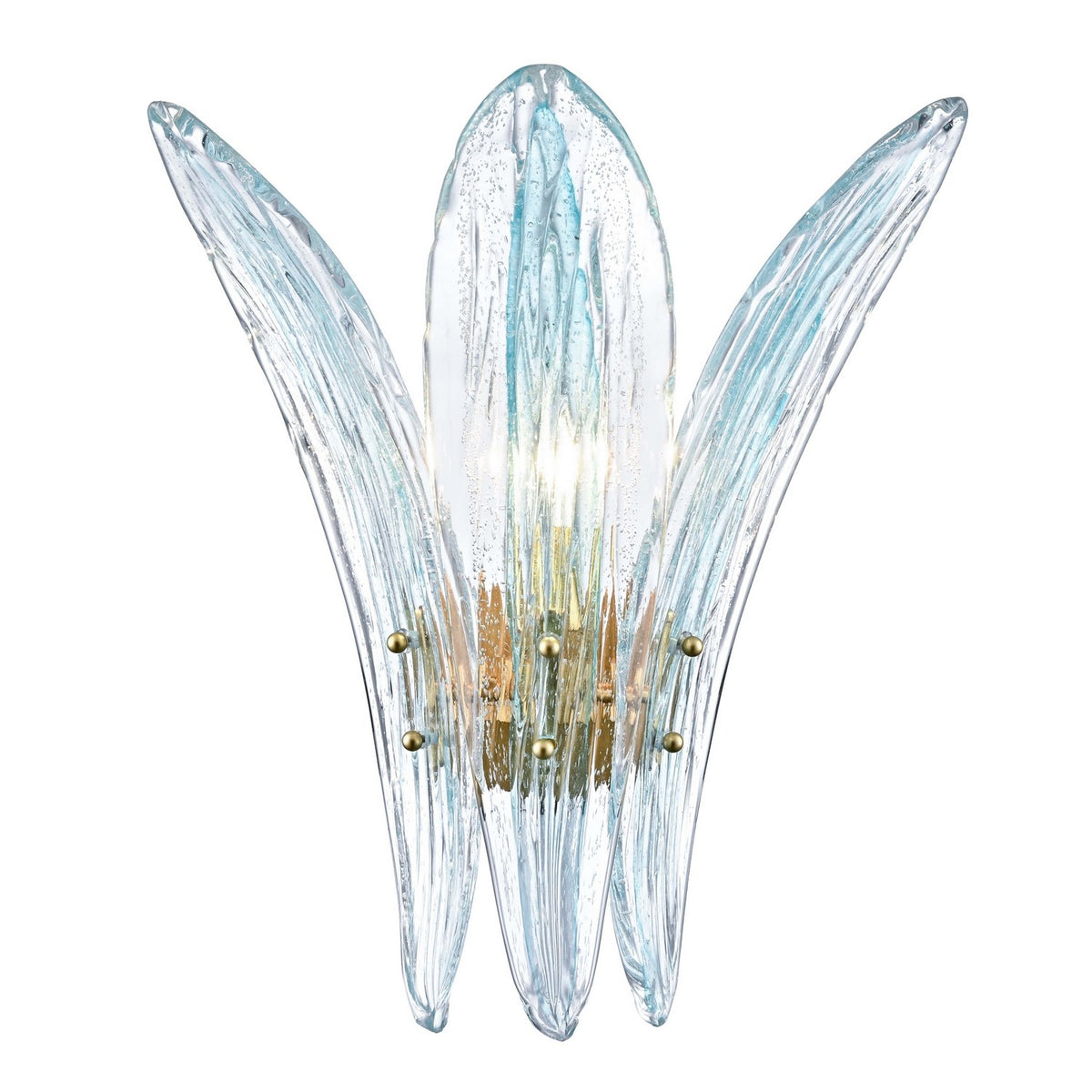 Arabela Lighting - 85395-1 - One Light Wall Sconce - Fiore - Antique Gold Leaf