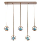 Éclairage Arabela - 85404-5 - LED Suspension - Utopie - Or laqué