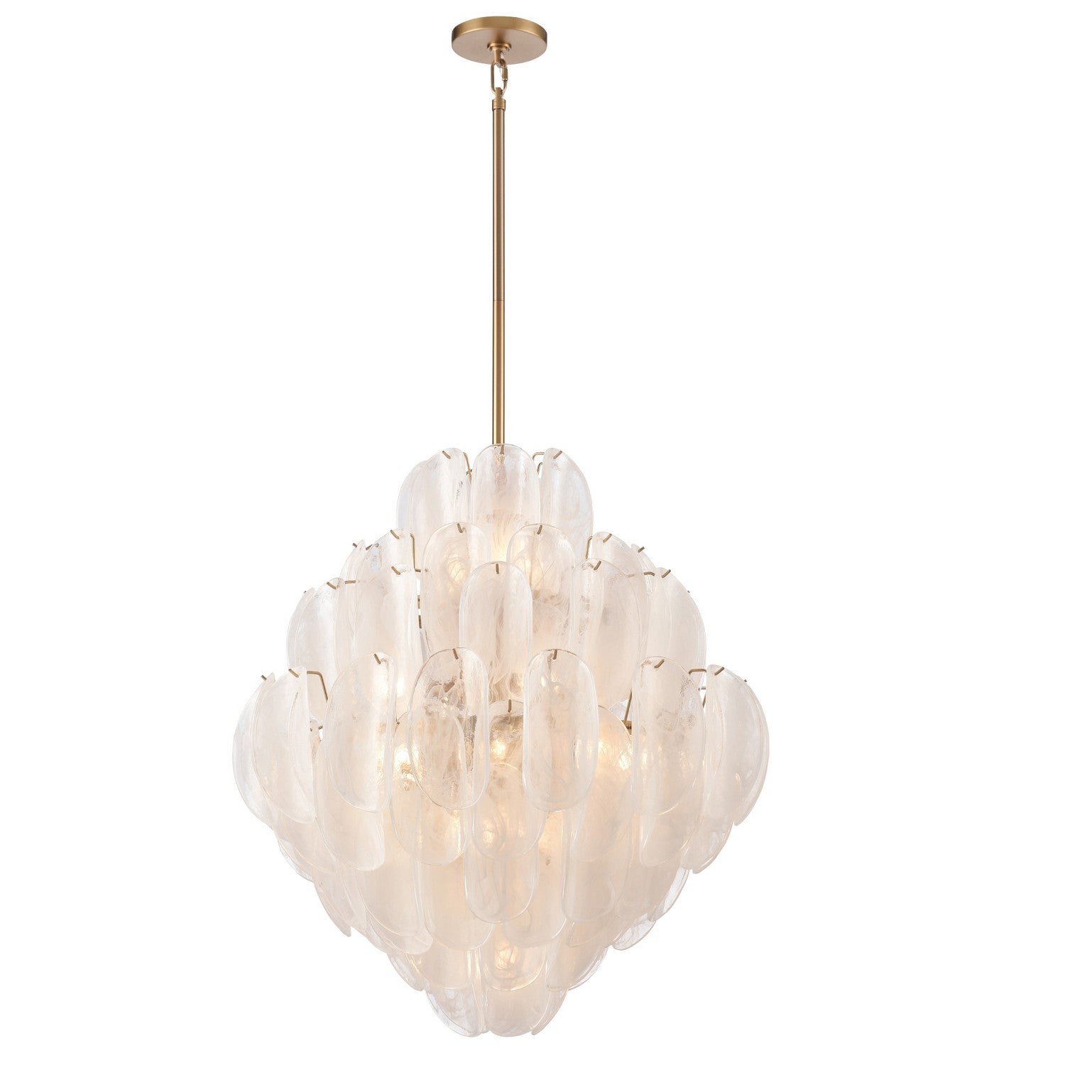 Arabela Lighting - 85414-20 - 20 Light Pendant - Chateau - Satin Brass