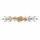Arabela Lighting - 85427-6 - Applique murale six lumières - Crystal Fusion - Or péruvien