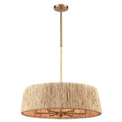 Arabela Lighting - 85434-6 - Six lampes Suspension - Cabane - Or laqué