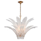 Arabela Lighting - 85490-10 - Ten Light Pendant - Fiore - Antique Gold Leaf