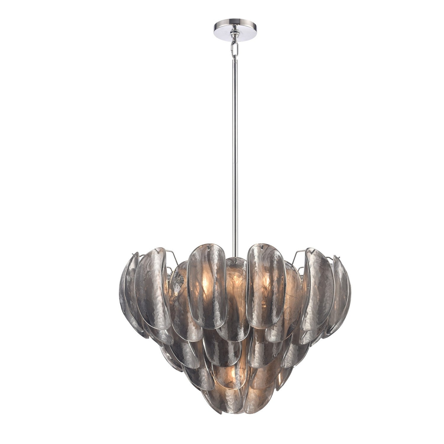 Arabela Lighting - 85510-7 - Sept lumières Suspension - Château - Chrome poli