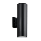 Eglo Canada - 207118A - Two Light Exterior Wall Sconce - Portillo - Black